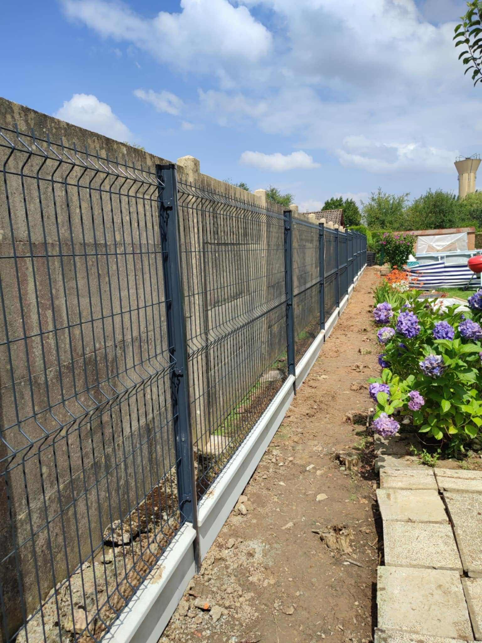 Clôture grillage rigide